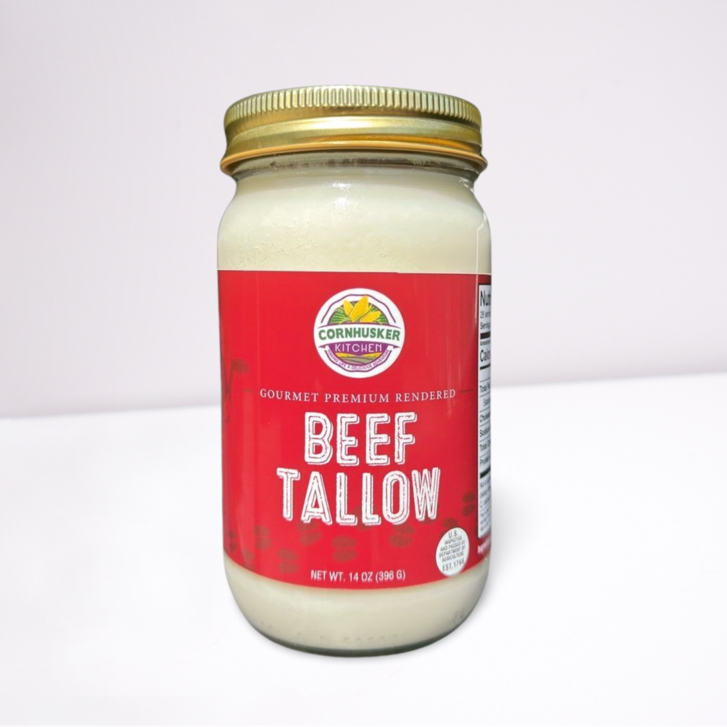 Cornhusker Beef Tallow (14 oz.)