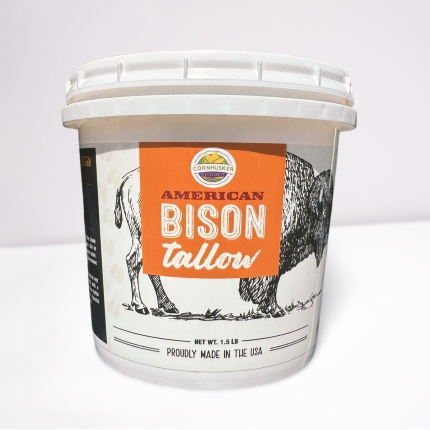 Cornhusker American Bison Tallow (1.5 lbs)