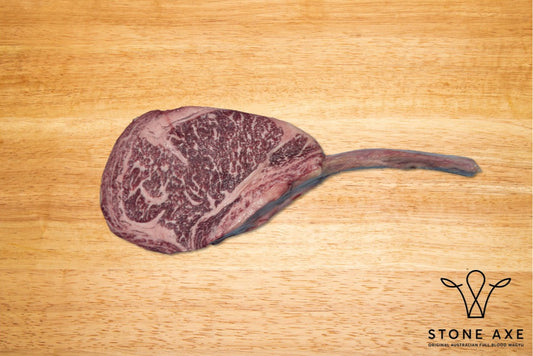Stone Axe Australian Wagyu Tomahawk BMS 9+ (36 oz)