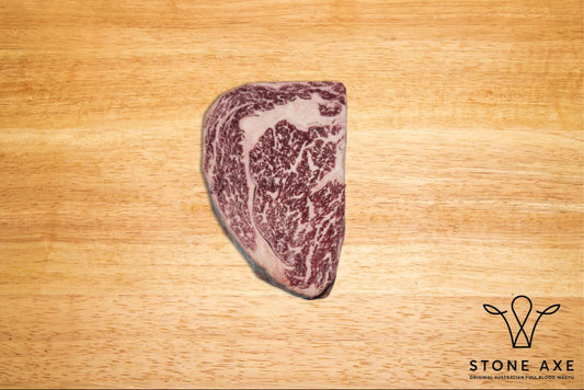 Stone Axe Australian Wagyu Ribeye BMS 9+ (16 oz)
