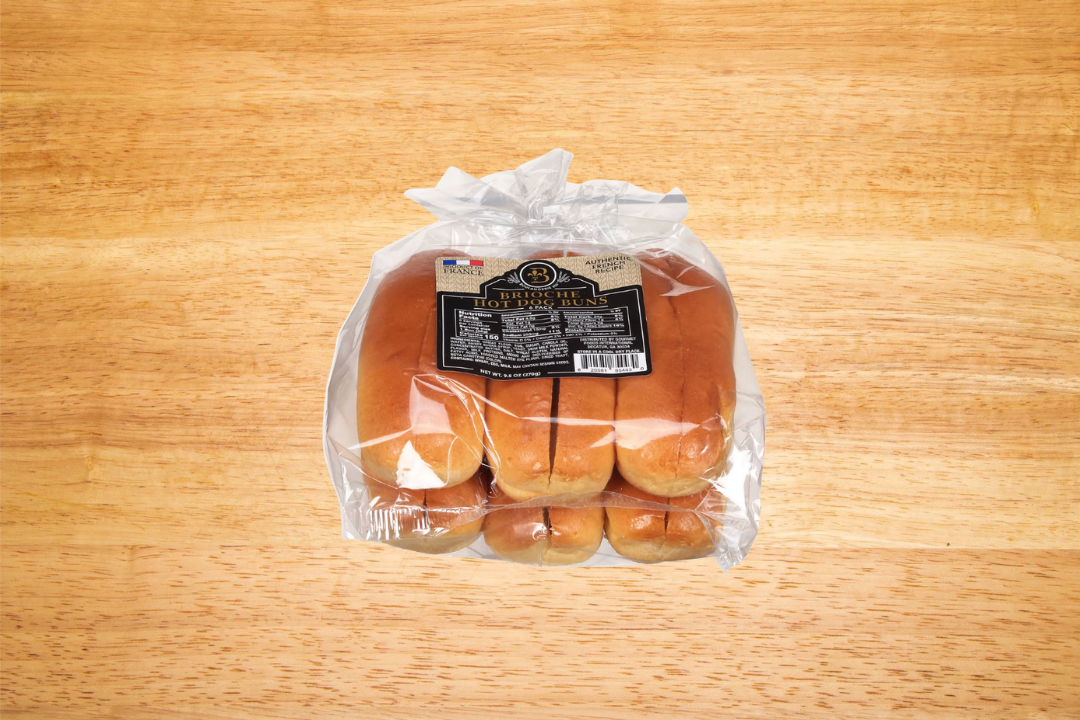 Brioche Hot Dog Buns (6 per pack)