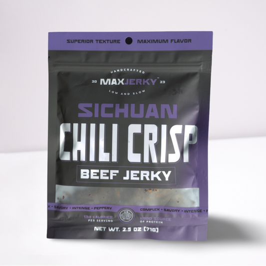 Sichuan Chili Crisp Beef Jerky