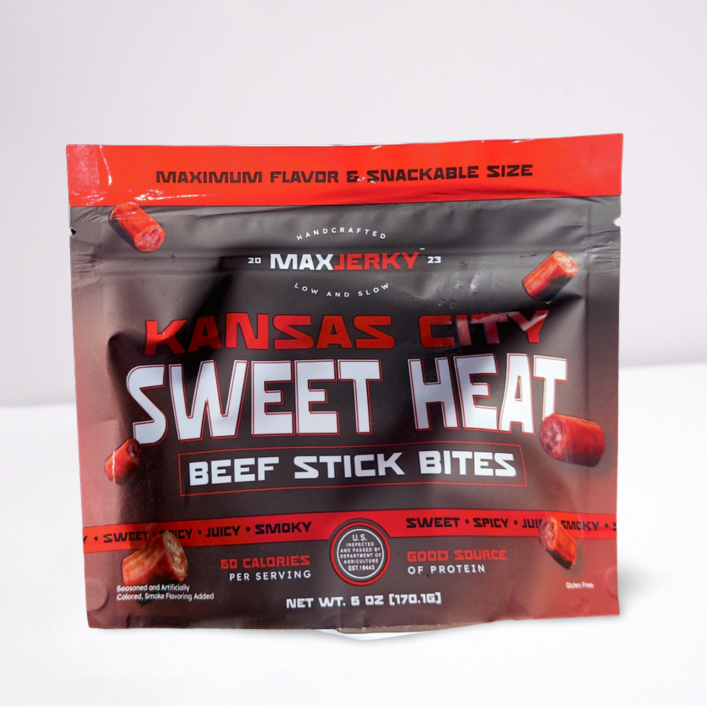 Kansas City Sweet Heat Beef Stick Bites