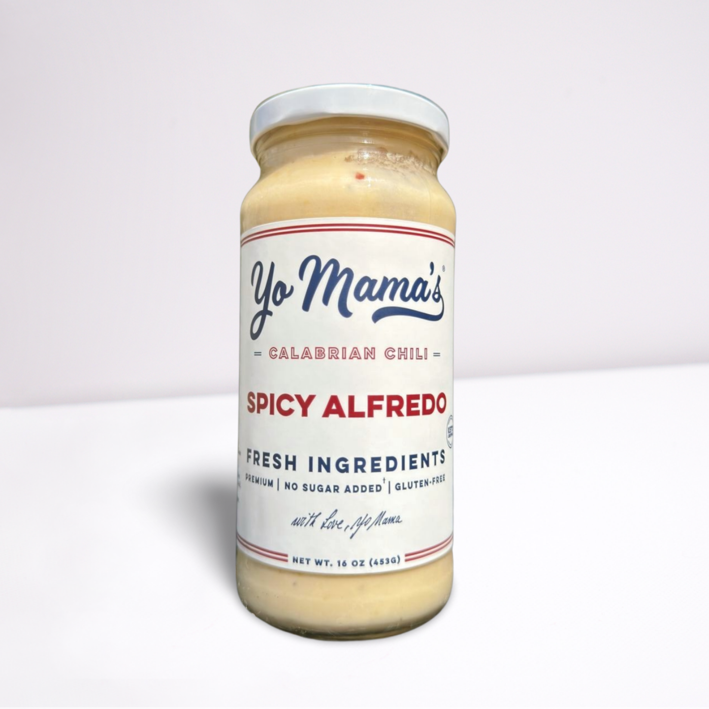 Yo Mama's Spicy Calabrian Alfredo Sauce