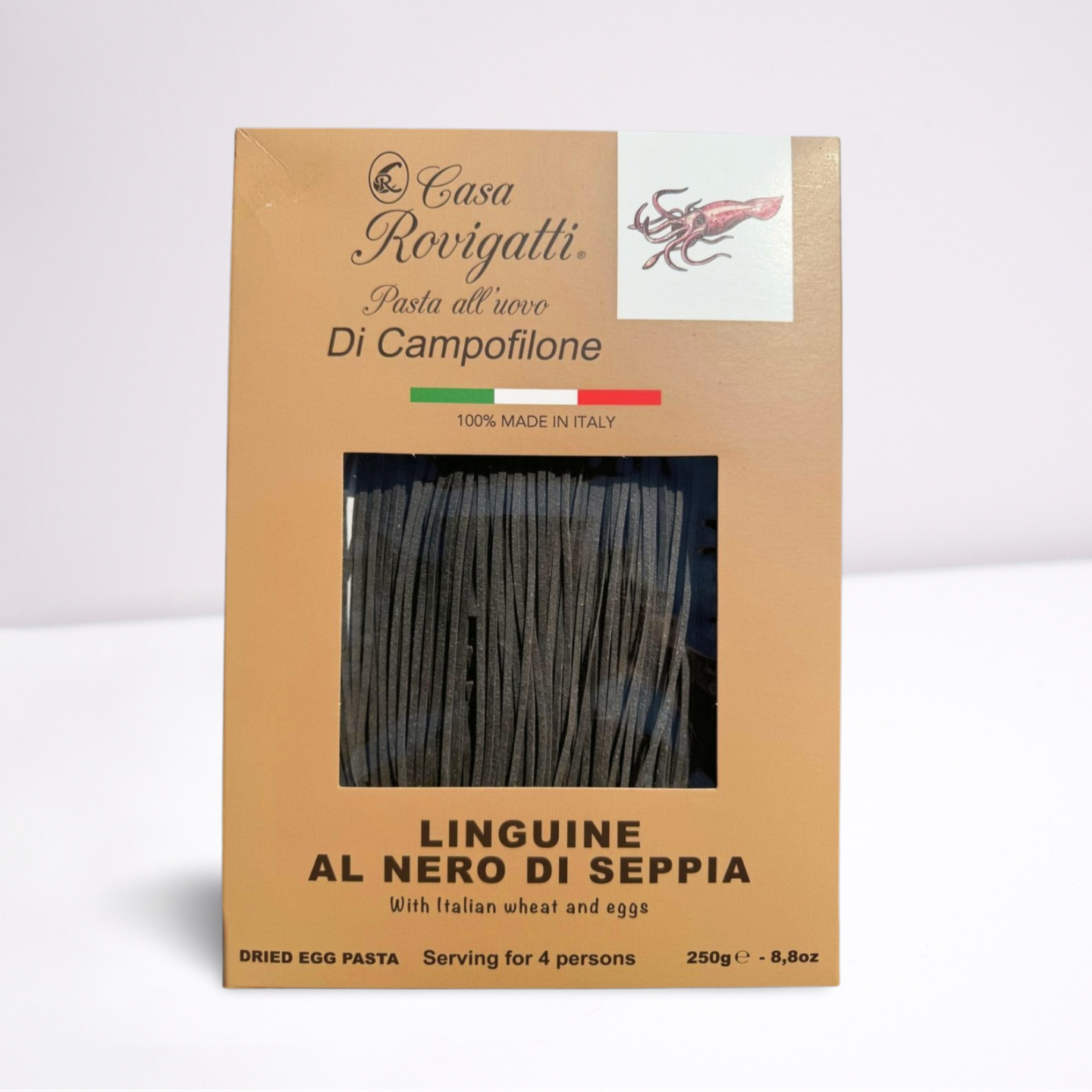 Casa Rovigatti Linguine Al Nero Di Seppia